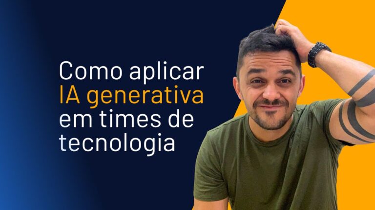 Como aplicar IA generativa em times de tecnologia – Blog do Marlon Vidal